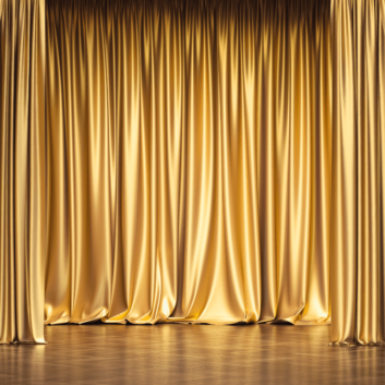 Cortinas limpas e cuidadas para um ambiente mais agradável.